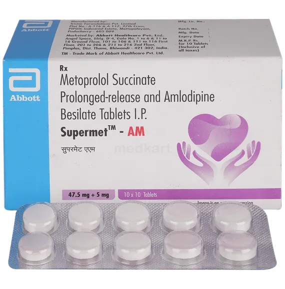 supermet am tablet 10's